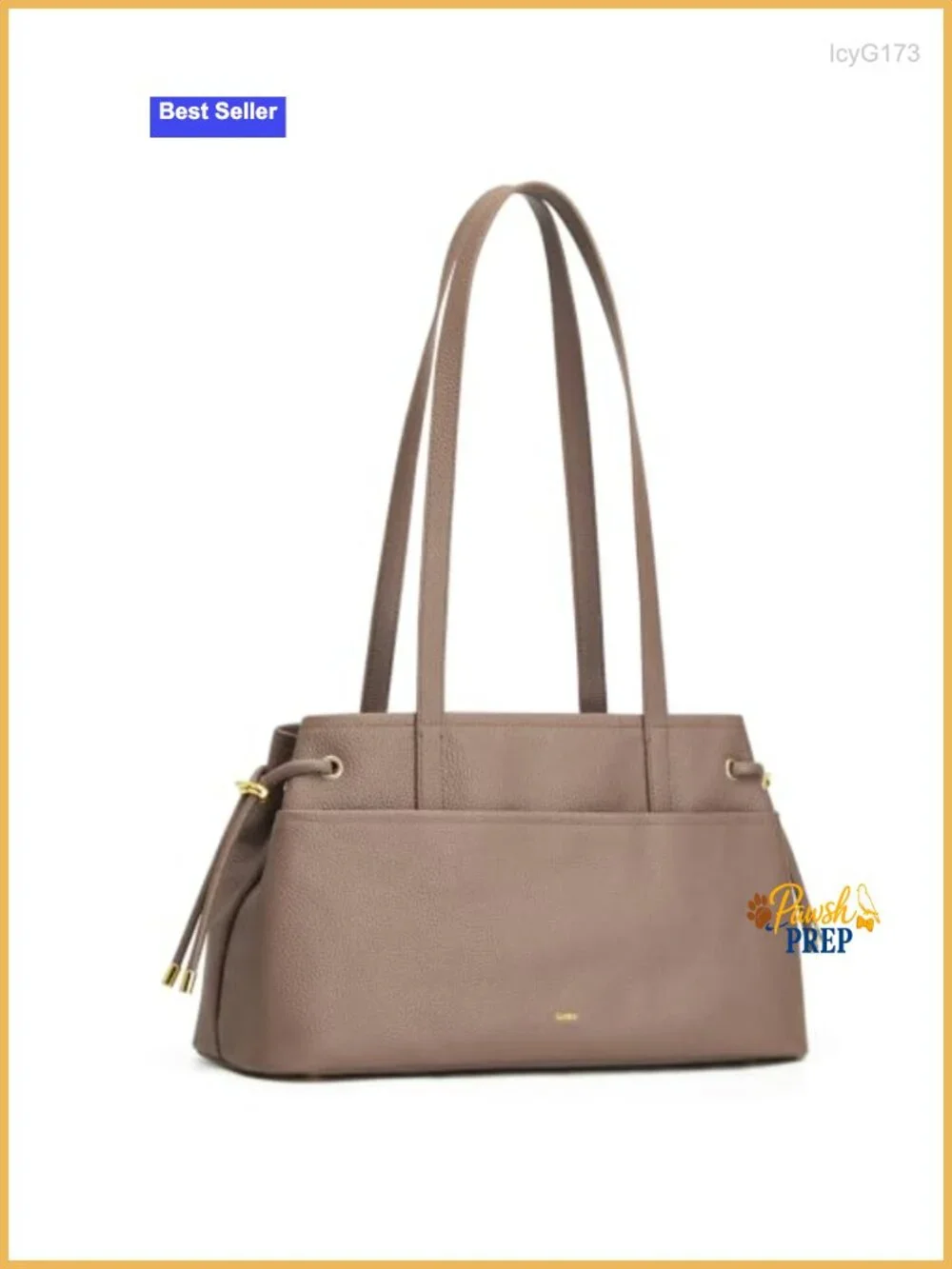 Top Grain Pebbled Leather Hobo Bag Women Adjustable Drawstring Shoulder Handbag